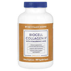 BioCell Collagen II з гіалуроновою кислотою, 180 рослинних капсул