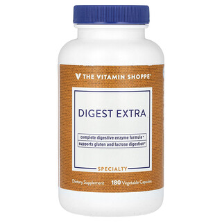The Vitamin Shoppe, 特強消化，180 粒素食膠囊