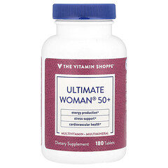 Ultimate Woman® 50+, мультивітаміни й мультимінерали, 180 таблеток