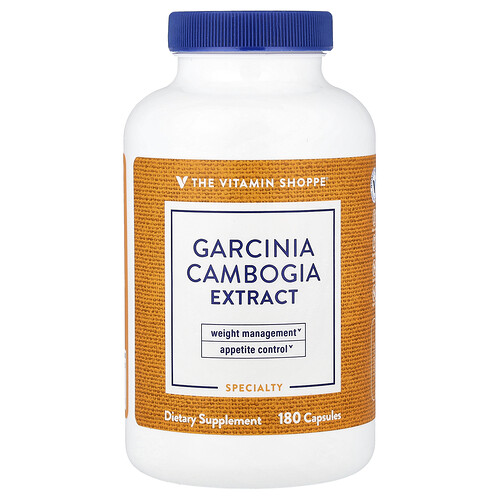 The Vitamin Shoppe, Extracto de Garcinia cambogia, 180 cápsulas