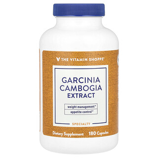 The Vitamin Shoppe, Garcinia Cambogia-ekstrakt, 180 kapsler