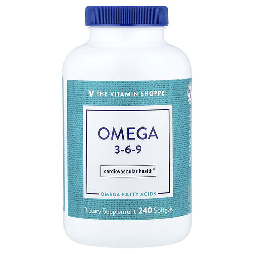 The Vitamin Shoppe, Omega 3-6-9, 240 Softgels