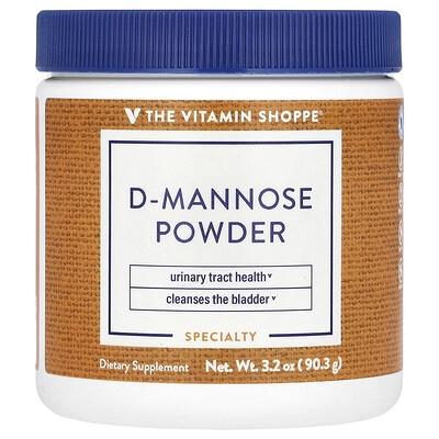 The Vitamin Shoppe  D-Mannose Powder  3.2 oz (90.3 g)