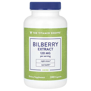 The Vitamin Shoppe, Extracto de arándano, 240 cápsulas (60 mg por cápsula)