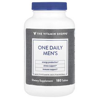 The Vitamin Shoppe, Jeden denný balíček pre mužov, 180 tabliet