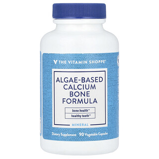 The Vitamin Shoppe, Yosun Bazlı Kalsiyum Kemik Formülü, 90 Bitkisel Kapsül