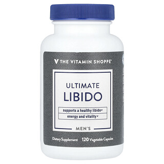 The Vitamin Shoppe, Απόλυτη Λίμπιντο, Για Άνδρες, 120 Φυτικές Κάψουλες