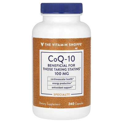 Photos - Other Sports Nutrition The Vitamin Shoppe, CoQ-10, 100 mg, 240 Capsules VSI-03361