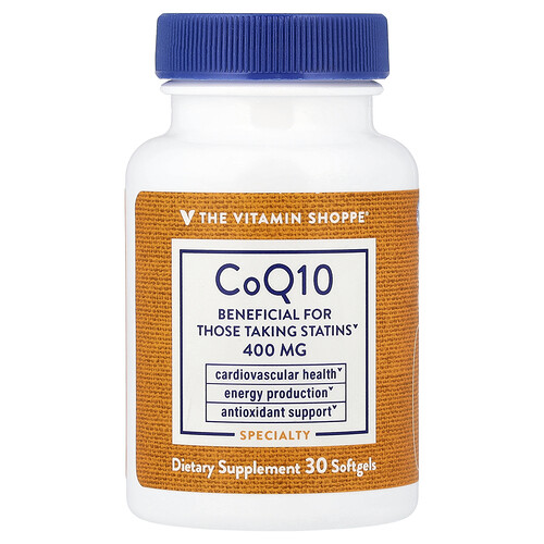 The Vitamin Shoppe, CoQ10, 400 mg, 30 Softgels