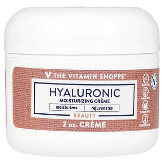 The Vitamin Shoppe, Hyaluronic Moisturizing Creme, 2 oz