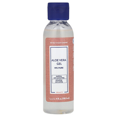 The Vitamin Shoppe  Aloe Vera Gel  4 fl oz (118.3 ml)