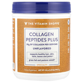 The Vitamin Shoppe, пептиди колагену, без смакових добавок, 564,2 г (20 унцій)