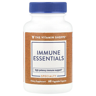 The Vitamin Shoppe  Immune Essentials  60 Vegetable Capsules