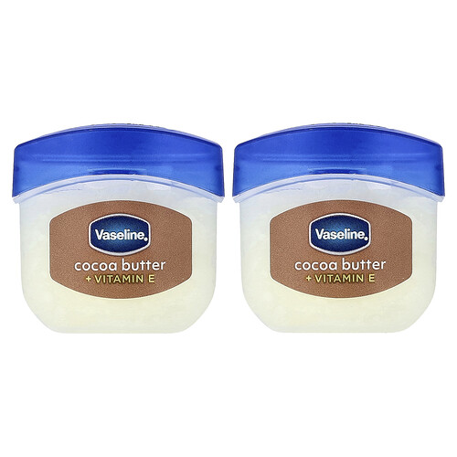 Vaseline, Lip Therapy® Jelly, Cocoa Butter, 2 Pack, 0.25 oz (7 g) Each