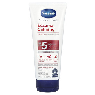 Vaseline, Clinical Care™, Κρέμα Θεραπείας για το Έκζεμα, Χωρίς Άρωμα, 200 ml