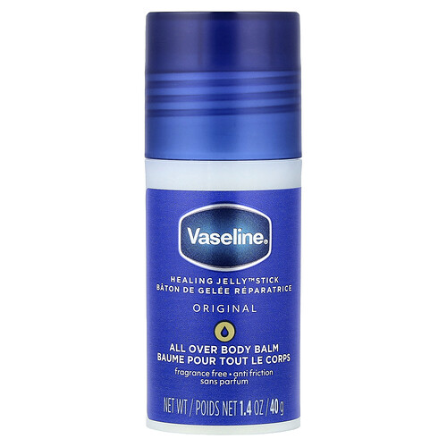 Vaseline Healing Jelly™ Stick, All-Over Body Balm, Fragrance Free, 1.4 oz (40 g)