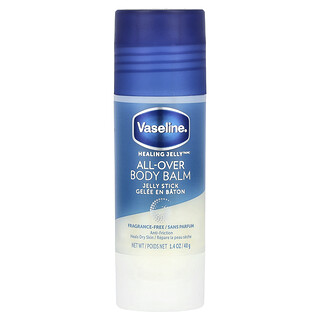 Vaseline, Healing Jelly™, Βάλσαμο Σώματος για Όλο το Χρώμα, Χωρίς Άρωμα, 40 γρ.