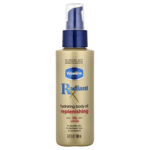 Vaseline, RadiantX, Feuchtigkeitsspendendes Körperöl, 3,7 fl. oz. (109 ml)