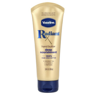 Vaseline, RadiantX, Mentega Tangan Khasiat Dalam, 3.4 fl oz (101 ml)