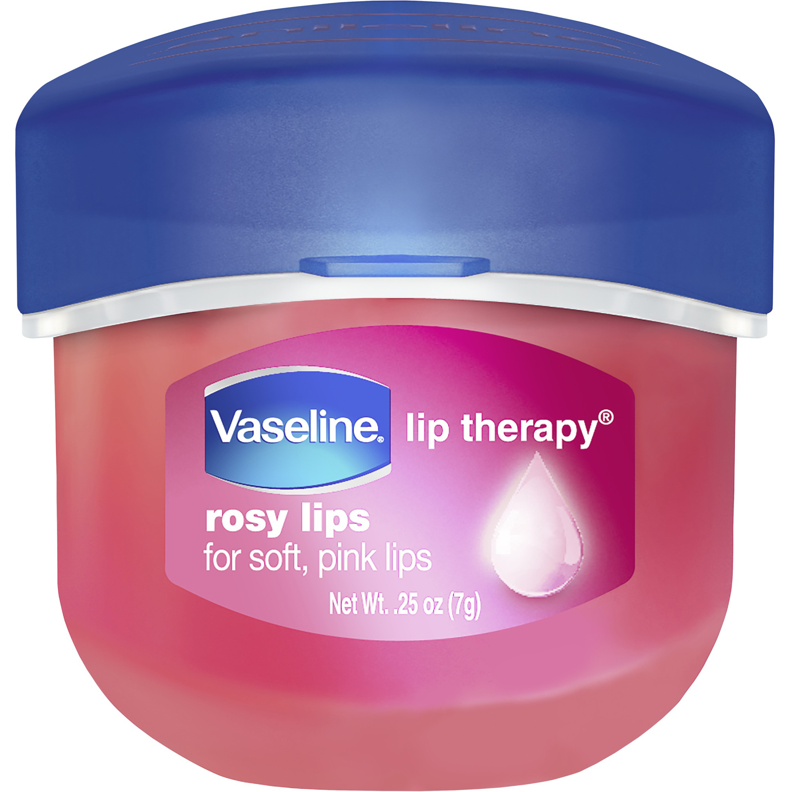 Vaseline, Бальзам для губ Lip Therapy, «Розовые губы», 7 г