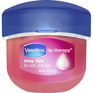 Отзывы о Вазелин, Lip Therapy, Rosy Lip Balm, 0.25 oz (7 g)