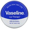 Vaseline(ワセリン), Lip Therapy（リップセラピー）、オリジナル、17g（0.6オンス）