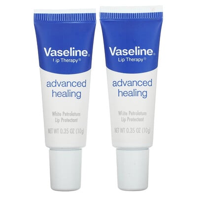 Купить Vaseline Lip Therapy, улучшенное заживление, 2 тюбика, 10 г (0, 35 унции)