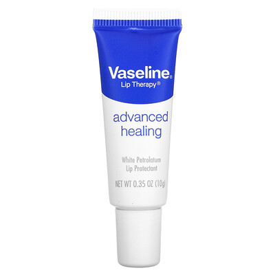 Vaseline Lip Therapy, улучшенное заживление, средство для губ, 10 г (0, 35 унции)  - Купить