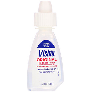 Отзывы о Визин, Original, Redness Relief, Sterile, 1/2 fl oz (15 ml)