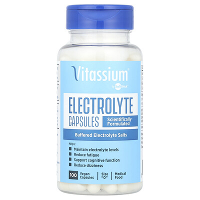 Vitassium  Salt Stick®  Electrolyte Capsules  100 Vegan Capsules