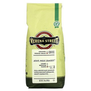 Verena Street, Nine Mile Sunset, Whole Bean, Dark Roast, 2 lbs (907 g)