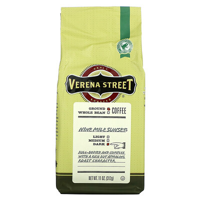 

Verena Street Nine Mile Sunset Ground Coffee Dark Roast 11 oz (312 g)