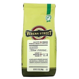 Verena Street, Cow Tipper، منكه، قهوة مطحونة، تحميص متوسط، 12 أونصة (340 جم)