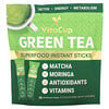 Green Tea, Superfood Instant Sticks, Unsweetened, 24 On-The-Go Sticks, 0.07 oz (2 g) Each