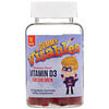 Gummy Vitamin D3 for Children, No Gelatin, Strawberry Flavor, 60 Vegetarian Gummies
