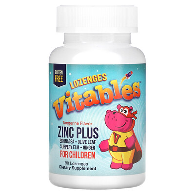 

Vitables Zinc Plus добавка с цинком для детей со вкусом мандарина 90 пастилок