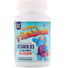 Жевательный витамин D3 для детей, черешня, 12,5 мкг (500 МЕ), 90 вегетарианских таблеток