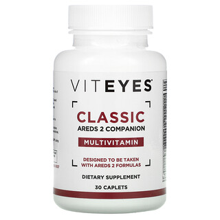 Viteyes, クラシックマルチビタミン、AREDS 2（加齢性眼疾患研究）コンパニオン、カプレット30粒