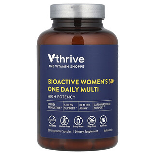 Vthrive, Bioaktivní přípravek pro ženy 50+ na jeden den, 60 rostlinných kapslí