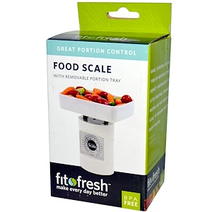Отзывы о Витаминдер, Fit & Fresh, Food Scale with Removable Portion Tray
