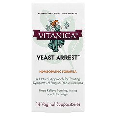 Yeast Arrest™, 14 вагінальних супозиторіїв