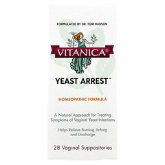 Yeast Arrest™, 28 вагінальних супозиторіїв