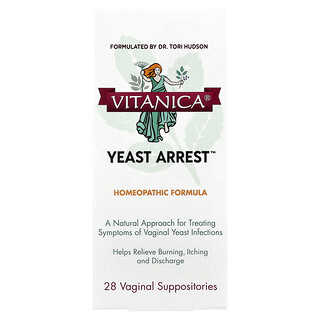 فيتانيكا‏, Yeast Arrest™‎، ‏28 تحميلاً مهبليًا