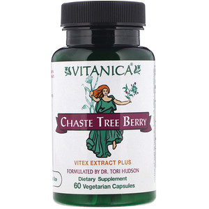 Отзывы о Витаника, Chaste Tree Berry, Vitex Extract Plus for Women, 60 Vegetarian Capsules