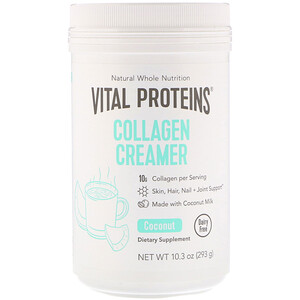 Отзывы о Витал Потеинс, Collagen Creamer, Coconut, 10.3 oz (293 g)