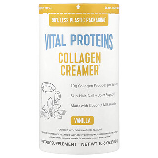 Vital Proteins, Collagen Creamer®, Vanilla, 10.6 oz (300 g)