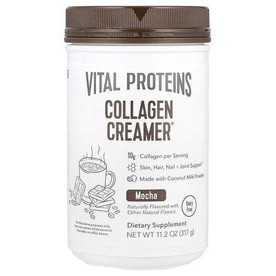 Vital Proteins  Collagen Creamer®  Mocha  11.2 oz (317 g)