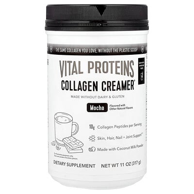 Vital Proteins, Collagen Creamer®, Moca, 317 g (11 oz)
