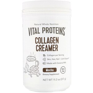 Отзывы о Витал Потеинс, Collagen Creamer, Mocha, 11.2 oz (317 g)