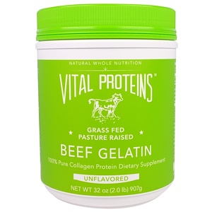Купить Vital Proteins, Желатин говяжий, 32 унции (907 г)  на IHerb